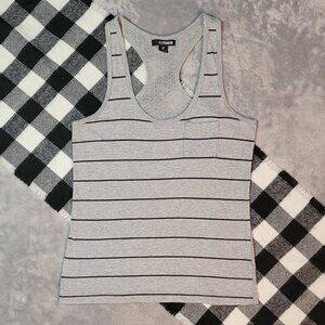 S | Ecko | Lace Racerback Tank Top